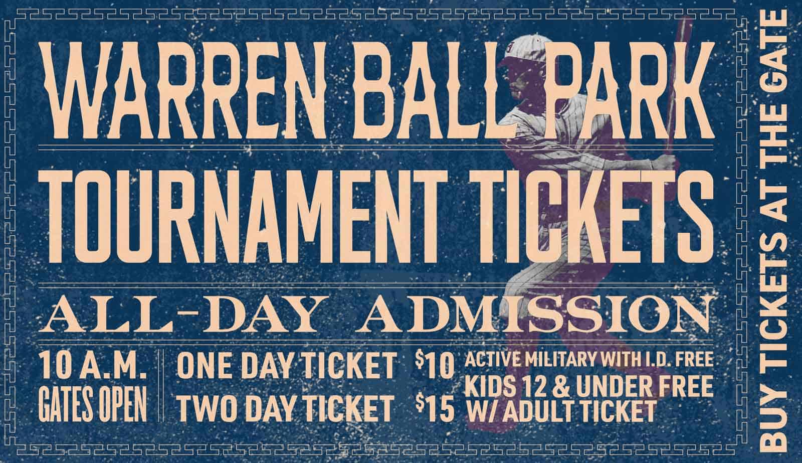 Friends of Warren Ballpark hosting Copper City Classic baseball tournament in Bisbee, AZ.